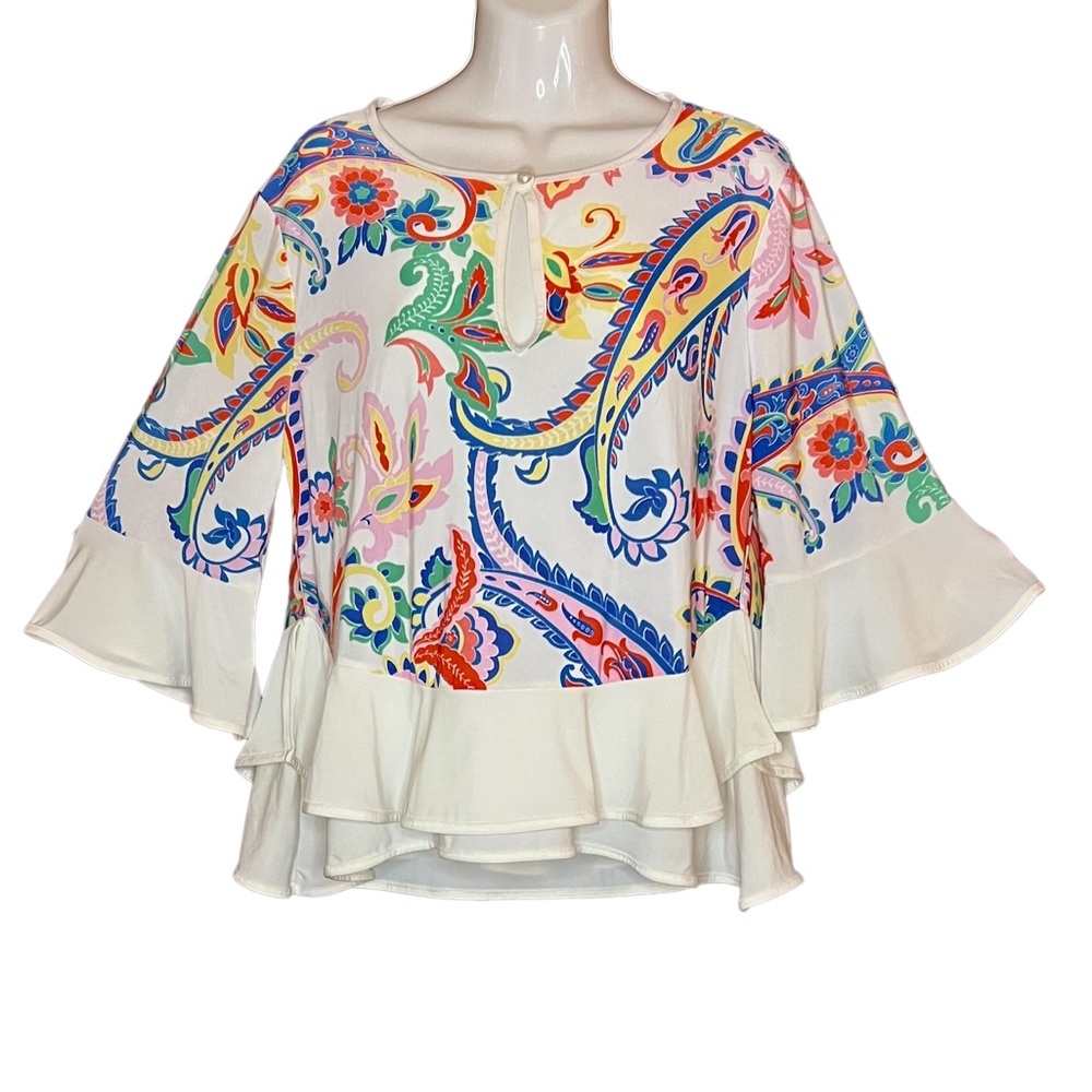 Avital gorgeous paisley top